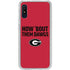 University of Georgia How Bout Them Dawgs Galaxy A10e Clear Case