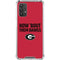 University of Georgia How Bout Them Dawgs Galaxy A32 5G Clear Case