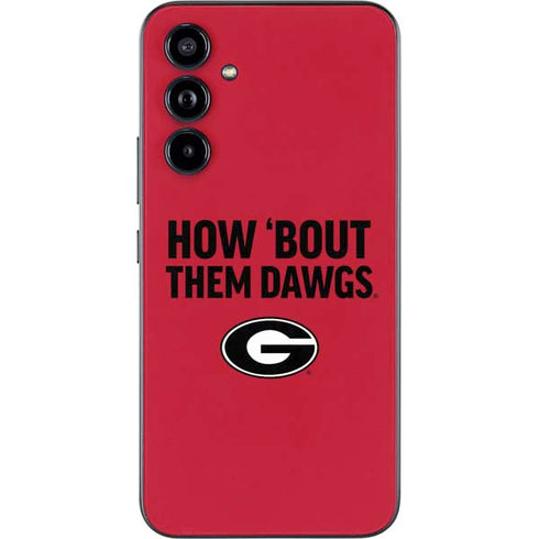 University of Georgia How Bout Them Dawgs Galaxy A54 5G Skin