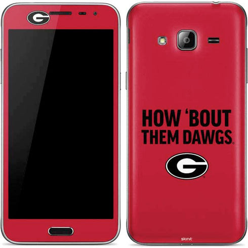 University of Georgia How Bout Them Dawgs Galaxy J3 Skin