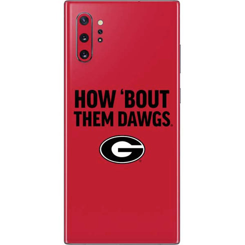 University of Georgia How Bout Them Dawgs Galaxy Note 10 Plus Skin