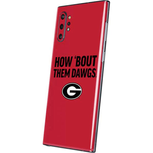 University of Georgia How Bout Them Dawgs Galaxy Note 10 Plus Skin
