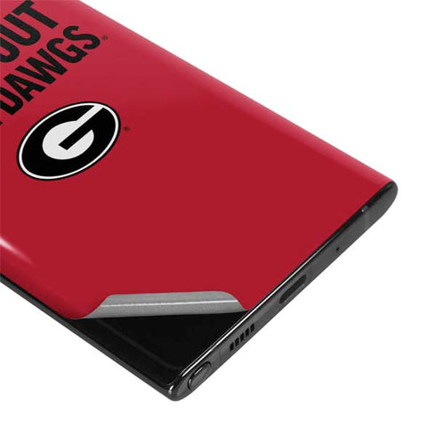 University of Georgia How Bout Them Dawgs Galaxy Note 10 Plus Skin