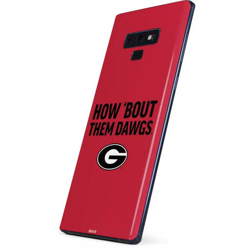 University of Georgia How Bout Them Dawgs Galaxy Note 9 Skin