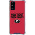 University of Georgia How Bout Them Dawgs Galaxy S20 FE Clear Case