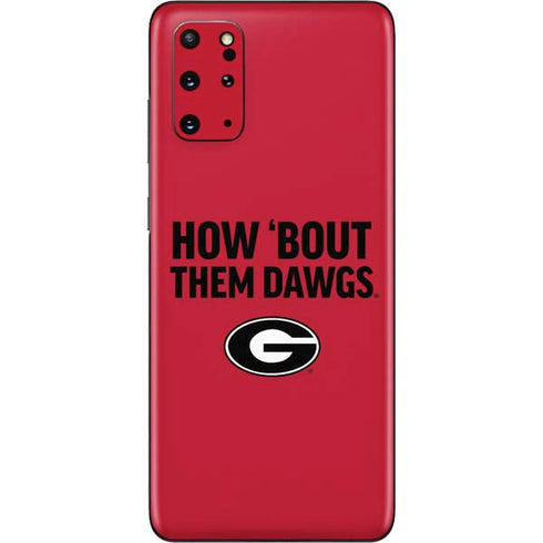 University of Georgia How Bout Them Dawgs Galaxy S20 Plus Skin