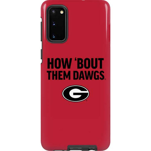 University of Georgia How Bout Them Dawgs Galaxy S20 Pro Case