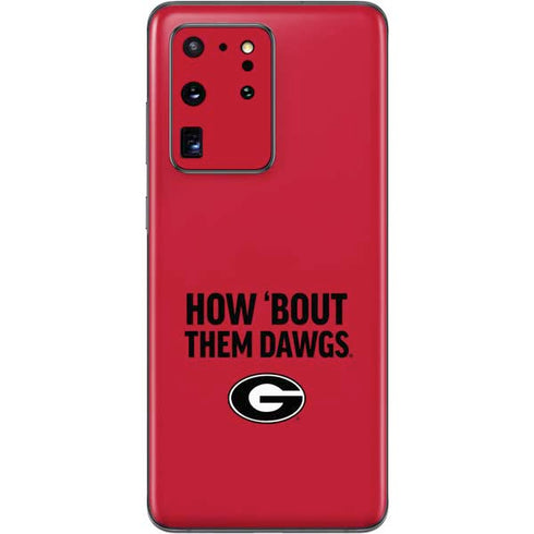 University of Georgia How Bout Them Dawgs Galaxy S20 Ultra 5G Skin
