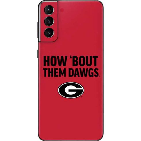 University of Georgia How Bout Them Dawgs Galaxy S21 5G Skin