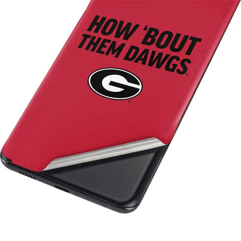 University of Georgia How Bout Them Dawgs Galaxy S21 5G Skin