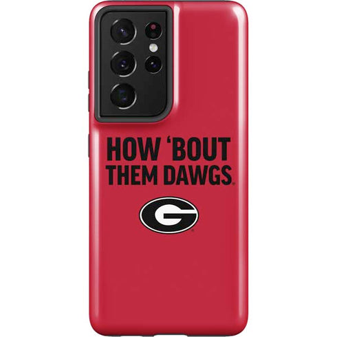 University of Georgia How Bout Them Dawgs Galaxy S21 Ultra 5G Pro Case