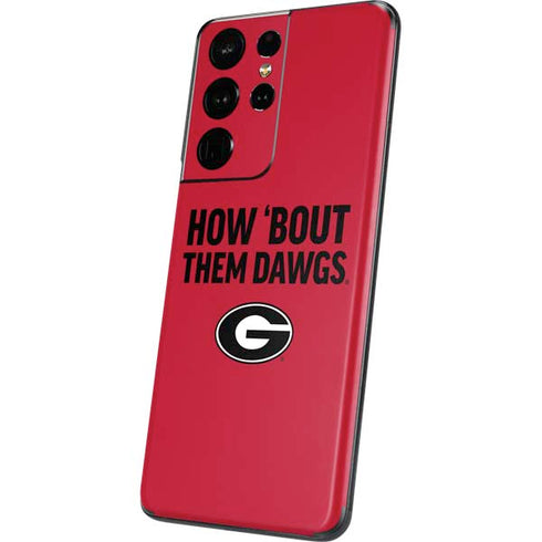 University of Georgia How Bout Them Dawgs Galaxy S21 Ultra 5G Skin