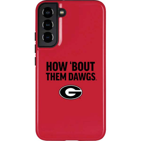 University of Georgia How Bout Them Dawgs Galaxy S22 Plus Pro Case