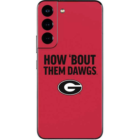 University of Georgia How Bout Them Dawgs Galaxy S22 Skin
