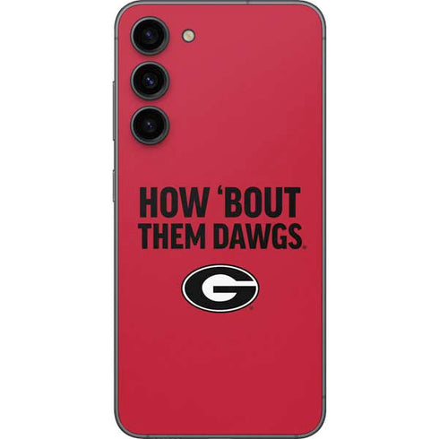 University of Georgia How Bout Them Dawgs Galaxy S23 Plus Skin