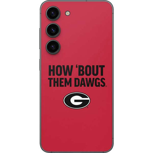 University of Georgia How Bout Them Dawgs Galaxy S23 Skin