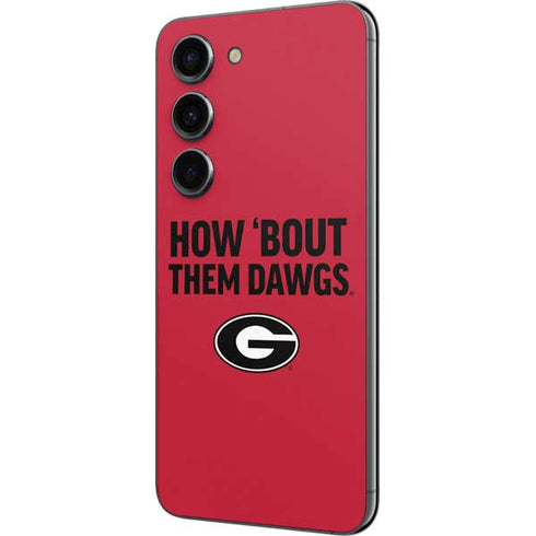University of Georgia How Bout Them Dawgs Galaxy S23 Skin