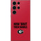 University of Georgia How Bout Them Dawgs Galaxy S23 Ultra Skin