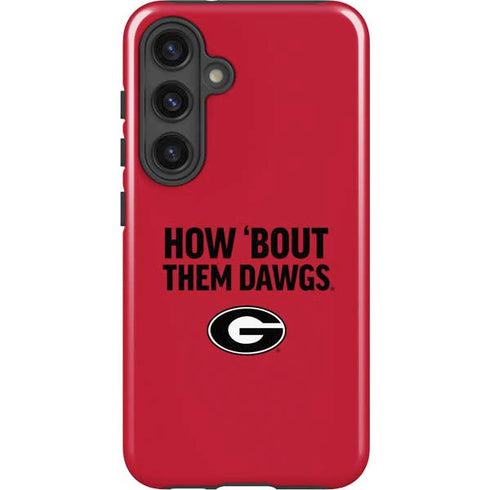University of Georgia How Bout Them Dawgs Galaxy S24 Plus Impact Case