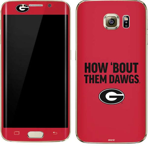 University of Georgia How Bout Them Dawgs Galaxy S7 Edge Skin