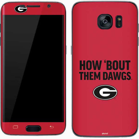 University of Georgia How Bout Them Dawgs Galaxy S7 Skin
