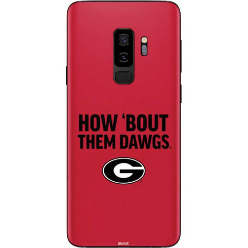 University of Georgia How Bout Them Dawgs Galaxy S9 Plus Skin