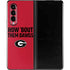 University of Georgia How Bout Them Dawgs Galaxy Z Fold3 5G Skin