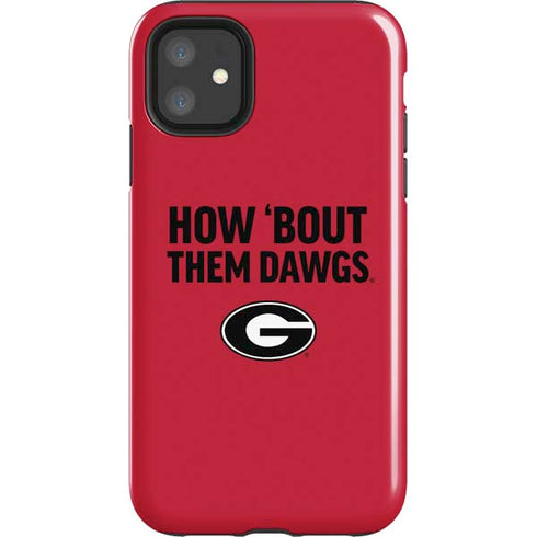 University of Georgia How Bout Them Dawgs iPhone 11 Impact Case