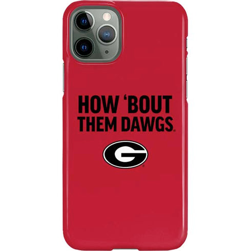 University of Georgia How Bout Them Dawgs iPhone 11 Pro Lite Case
