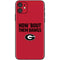 University of Georgia How Bout Them Dawgs iPhone 11 Skin