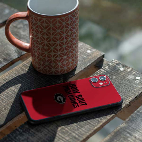 University of Georgia How Bout Them Dawgs iPhone 11 Skin