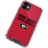 University of Georgia How Bout Them Dawgs iPhone 12 Clear Case
