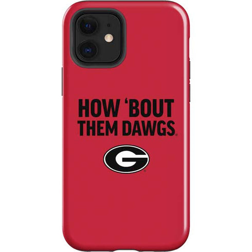 University of Georgia How Bout Them Dawgs iPhone 12 Impact Case