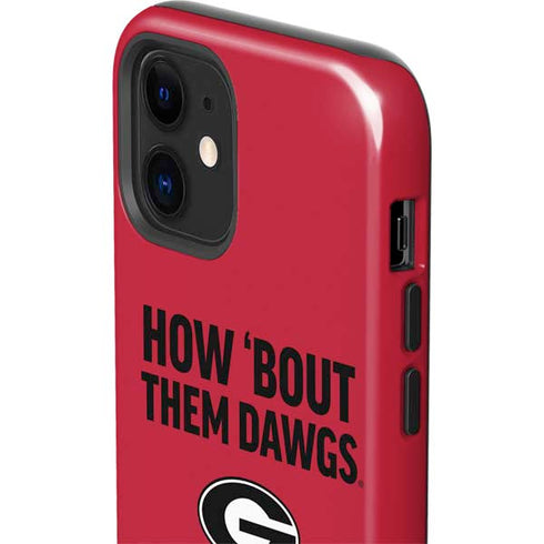 University of Georgia How Bout Them Dawgs iPhone 12 Impact Case