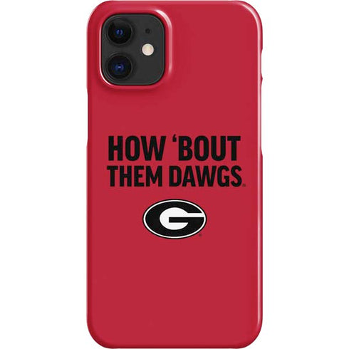 University of Georgia How Bout Them Dawgs iPhone 12 Mini Lite Case