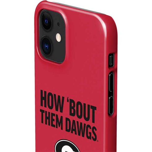 University of Georgia How Bout Them Dawgs iPhone 12 Mini Lite Case