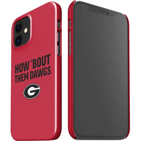 University of Georgia How Bout Them Dawgs iPhone 12 Mini Lite Case