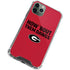 University of Georgia How Bout Them Dawgs iPhone 12 Pro Max Clear Case