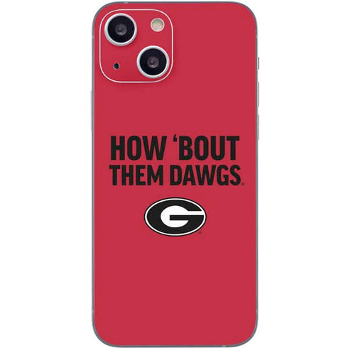 University of Georgia How Bout Them Dawgs iPhone 13 Mini Skin