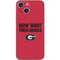 University of Georgia How Bout Them Dawgs iPhone 13 Mini Skin