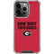 University of Georgia How Bout Them Dawgs iPhone 13 Pro Clear Case
