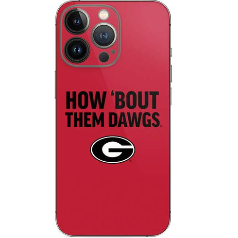 University of Georgia How Bout Them Dawgs iPhone 13 Pro Skin