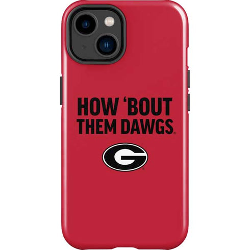 University of Georgia How Bout Them Dawgs iPhone 14 Plus Impact Case