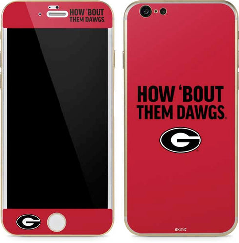 University of Georgia How Bout Them Dawgs iPhone 6/6s Skin