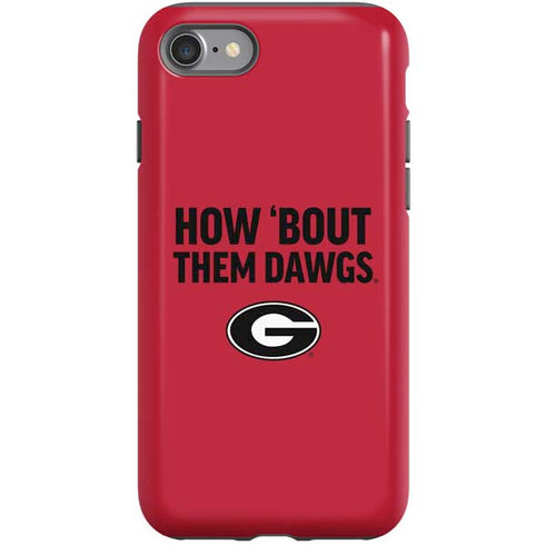 University of Georgia How Bout Them Dawgs iPhone SE (2nd & 3rd Gen) Pro Case