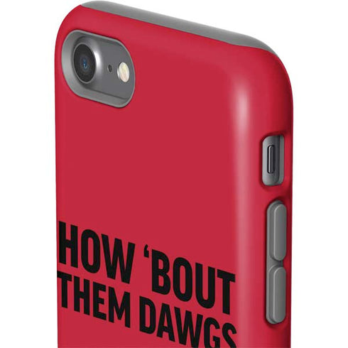 University of Georgia How Bout Them Dawgs iPhone SE (2nd & 3rd Gen) Pro Case