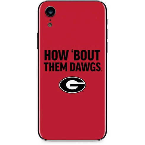 University of Georgia How Bout Them Dawgs iPhone XR Skin