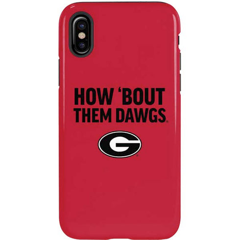 University of Georgia How Bout Them Dawgs iPhone XS Pro Case