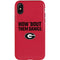 University of Georgia How Bout Them Dawgs iPhone XS Pro Case