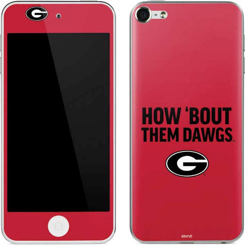 University of Georgia How Bout Them Dawgs Apple iPod Skin